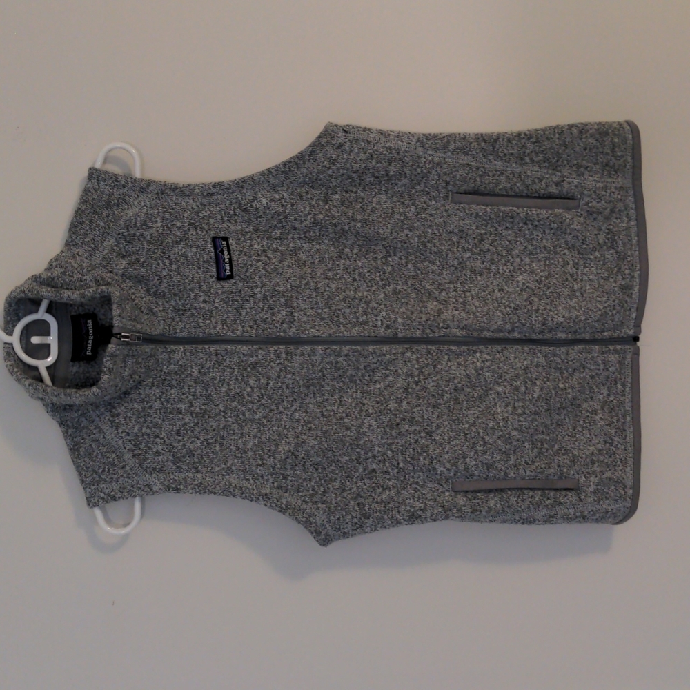 Patagonia Better Sweater Heathered Gray Vest medium
